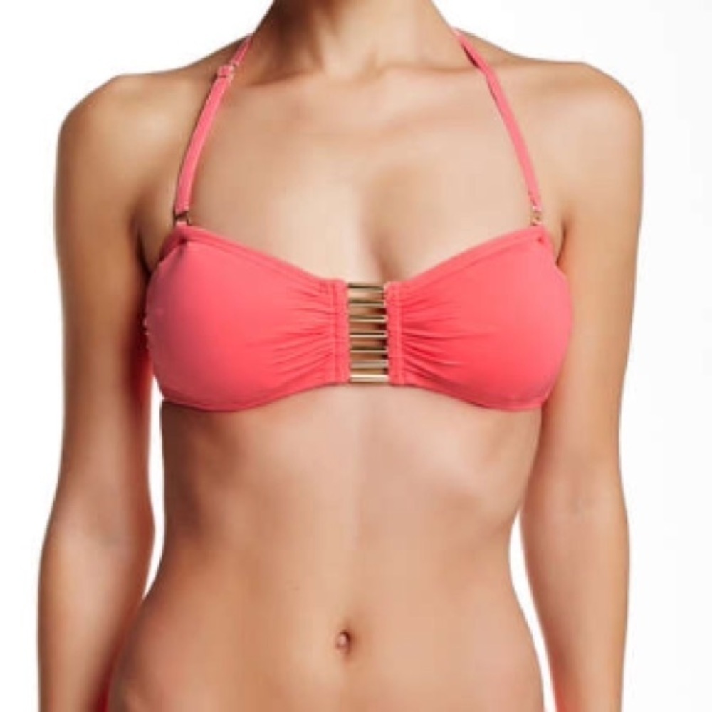 NWT Vince Camuto Pink Bikini Top